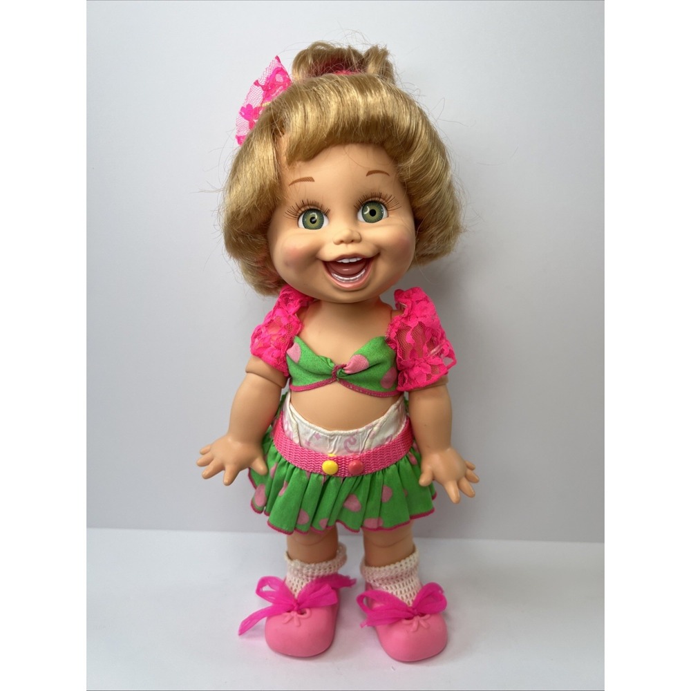 Vintage 1990 Galoob Baby Face So Funny Natalie #5 Complete Outfit